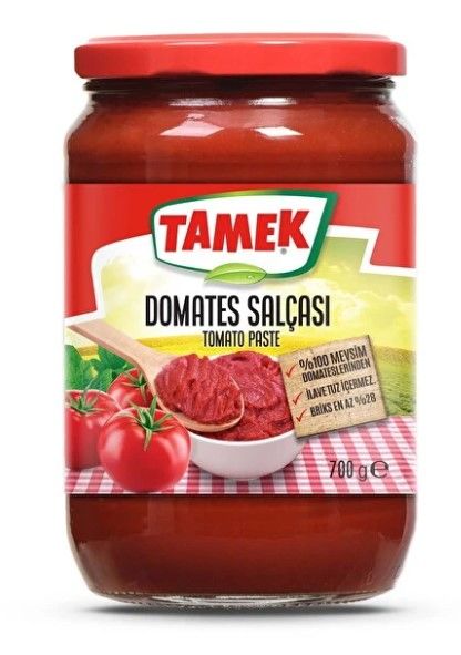 Tamek Domates Salçası 700gr cam