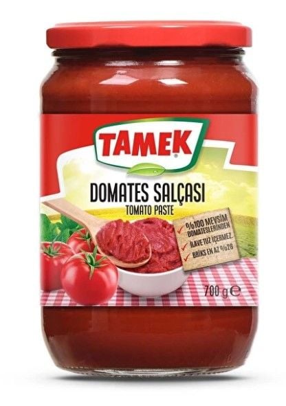 Tamek Domates Salçası 700gr cam
