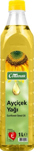 Çotanak Ayçiçek Yağı 1000ml pet