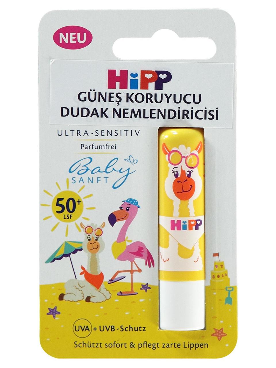 Hipp Güneş Koruyucu Dudak Nemlendiricisi 4,8gr