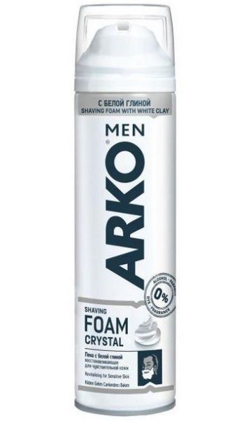 Arko Tıraş Köpüğü Beyaz Kil 200ml